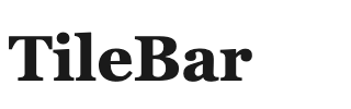 TileBar Logo